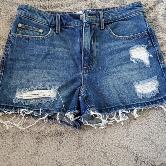 Gilded Intent Jean shorts size 25 - Picture 1 of 5
